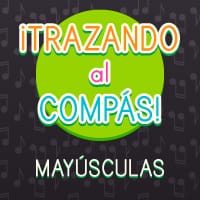 Trazando al compás: mayúsculas
