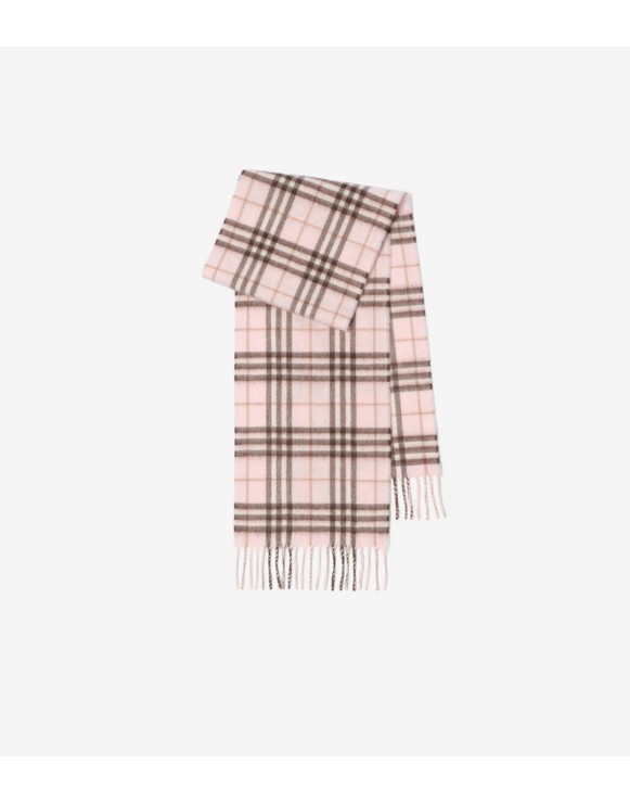 Check Cashmere Scarf