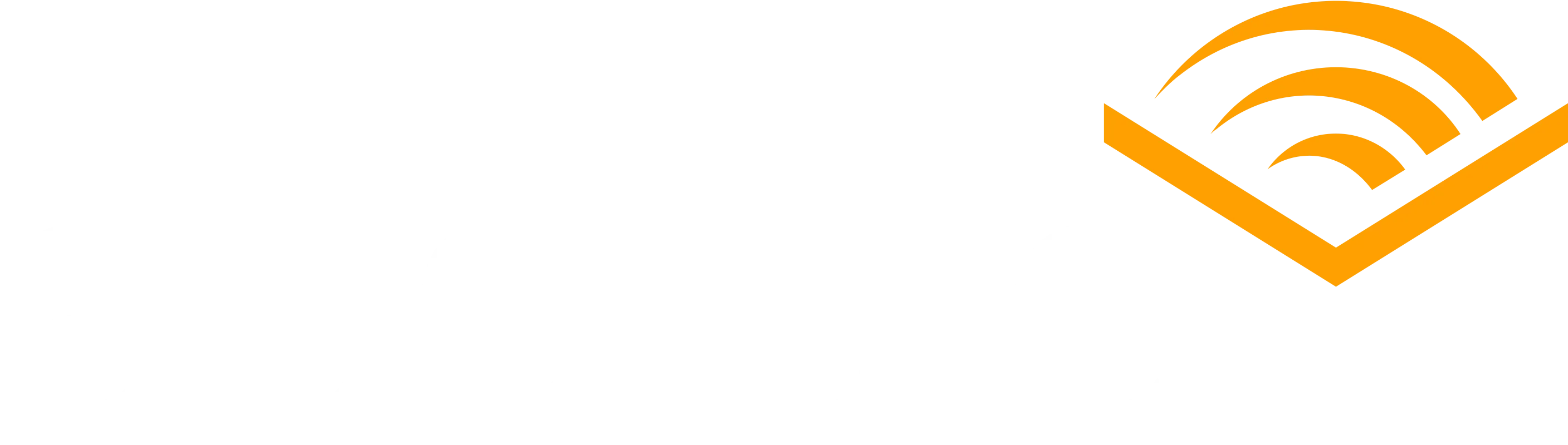 Audible logo.