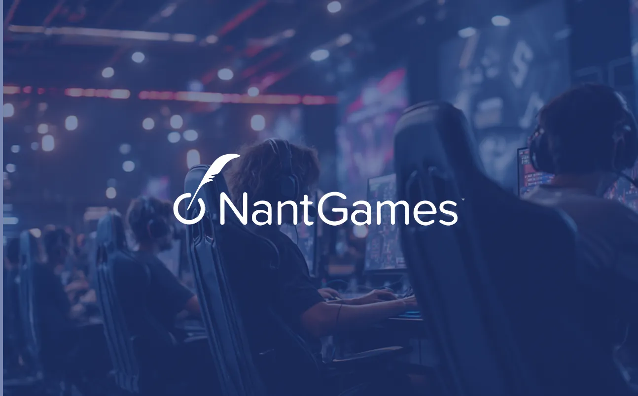 A logo for Nant Games.