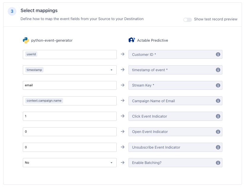 Segment Email - Click Mapping
