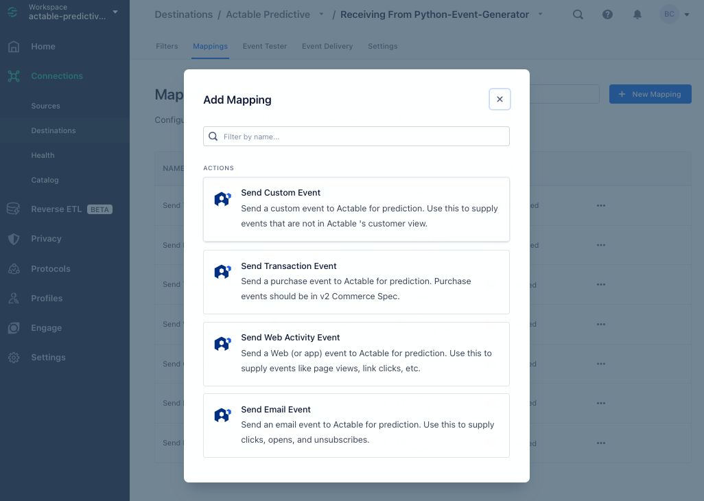 Segment Mapping Options
