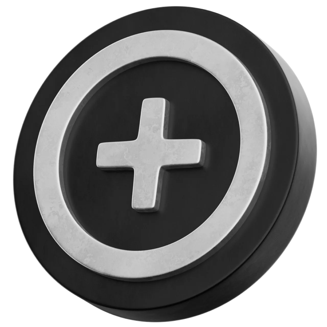 Create icon: A circle icon with a plus sign.